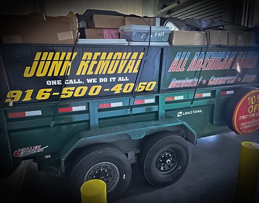 All American crew loading donations for community delivery